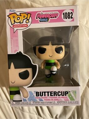 Funko Pop! Animation The Powerpuff Girls Buttercup Vinyl Figure - Black & Green